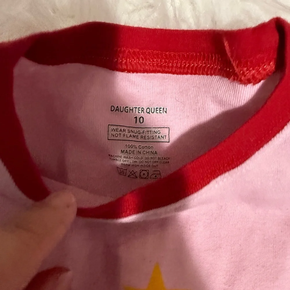 Charming Pink Unicorn Kids Pajama Set